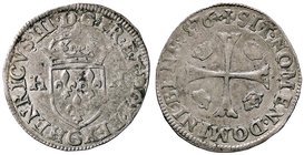 ESTERE - FRANCIA - Enrico III (1574-1589) - Dozzeno 1576 Dup. 1140 (AG g. 2,3)
bel BB