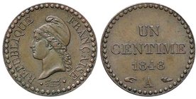 ESTERE - FRANCIA - Seconda Repubblica (1848-1852) - Centime 1848 Kr. 754 CU
SPL+