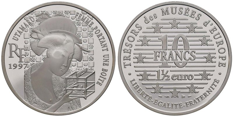 ESTERE - FRANCIA - Quinta Repubblica (1959) - 10 Franchi 1997 AG In confezione
...