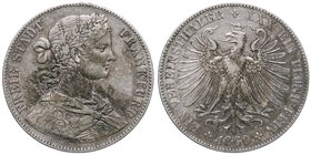 ESTERE - GERMANIA - FRANCOFORTE - Città Libera - Tallero 1860 Kr. 360 AG Due colpetti
BB/BB+