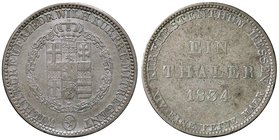 ESTERE - GERMANIA - HESSE CASSEL - Wilhelm II (1821-1847) - Tallero 1834 Dav. 692 AG
MB-BB