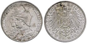 ESTERE - GERMANIA - PRUSSIA - Guglielmo II (1888-1918) - 2 Marchi 1901 - 200 Anni dei re di Prussia Kr. 525 AG
SPL-FDC