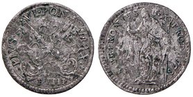 ZECCHE ITALIANE - BOLOGNA - Pio VI (1775-1799) - Muraiola da 4 bolognini 1778 CNI 61; Munt. 238 R MI
BB