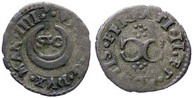 ZECCHE ITALIANE - CASALE - Vincenzo I Gonzaga (1587-1612) - Quattrino - Crescente lunare /R Lettere CC intrecciate CNI 123/125; MIR 313 (MI g. 0,66)
...