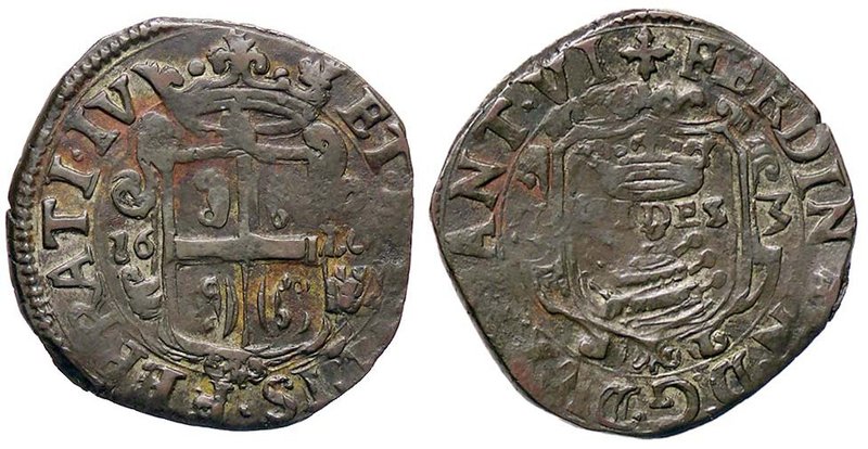ZECCHE ITALIANE - CASALE - Ferdinando Gonzaga (1612-1626) - 3 Grossi 1626 - Il m...