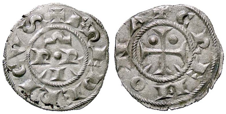 ZECCHE ITALIANE - CREMONA - Comune (1155-1330) - Inforziato - Lettere nel campo ...