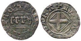 SAVOIA - Ludovico Duca di Savoia (1440-1465) - Quarto - Croce sabauda in losanga doppia /R FERT gotico tra quattro parallele MIR 167 NC (MI g. 1,4)I t...