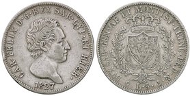 SAVOIA - Carlo Felice (1821-1831) - 5 Lire 1827 G Pag. 72; Mont. 64 AG
qBB
