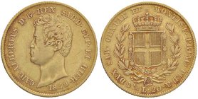 SAVOIA - Carlo Alberto (1831-1849) - 20 Lire 1849 G Pag. 208; Mont. 81 AU
qBB