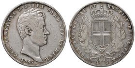 SAVOIA - Carlo Alberto (1831-1849) - 5 Lire 1847 G Pag. 261; Mont. 137 AG
qBB