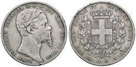 SAVOIA - Vittorio Emanuele II (1849-1861) - 5 Lire 1851 G Pag. 372; Mont. 43 R AG
MB
