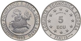 REPUBBLICA ITALIANA - Repubblica Italiana (monetazione in lire) (1946-2001) - 25 Ecu 1993 AG In confezione
FS