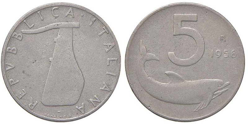 REPUBBLICA ITALIANA - Repubblica Italiana (monetazione in lire) (1946-2001) - 5 ...