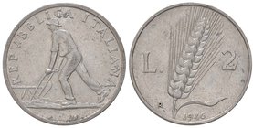 REPUBBLICA ITALIANA - Repubblica Italiana (monetazione in lire) (1946-2001) - 2 Lire 1946 Mont. 3 R IT
qSPL