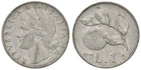 REPUBBLICA ITALIANA - Repubblica Italiana (monetazione in lire) (1946-2001) - Lira 1946 Mont. 3 R IT Colpetto
qSPL