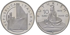 REPUBBLICA ITALIANA - Repubblica Italiana (monetazione in euro) (2002) - 10 Euro 2009 - Movimento Futurista AG In confezione
FS