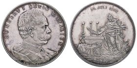 MEDAGLIE - SAVOIA - Umberto I (1878-1900) - Medaglia 1900 - Per la sua morte AG Ø 35 AG990 sul bordo
SPL