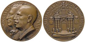 MEDAGLIE - SAVOIA - Vittorio Emanuele III (1900-1943) - Medaglia 1939 - Bicentenario della Scuola Applicazione Artiglieria e Genio - Teste di Vitt. Am...