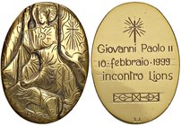 MEDAGLIE - PAPALI - Leone III (795-816) - Medaglia 1999 - Incontro con il Lions MD Opus: Bodinimm 30x40
qFDC