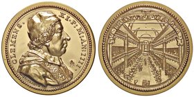 MEDAGLIE - PAPALI - Clemente XI (1700-1721) - Medaglia A. IIII MD Ø 37Punzone papale nel campo al D/
FDC