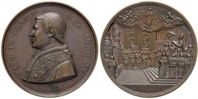 MEDAGLIE - PAPALI - Pio IX (1846-1866) - Medaglia A. XI Mont. 75 AE
SPL+