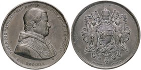 MEDAGLIE - PAPALI - Pio IX (1846-1866) - Medaglia 1860 MB Ø 50Stemma errato Colpetti
qSPL