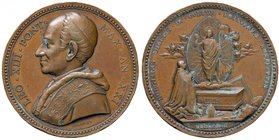 MEDAGLIE - PAPALI - Leone XIII (1878-1903) - Medaglia A. XXI Mont. 73 AE Colpetto
SPL