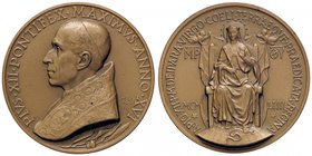 MEDAGLIE - PAPALI - Pio XII (1939-1958) - Medaglia A. XVI AE Opus: Mistruzzi Ø 44
qFDC