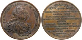 MEDAGLIE ESTERE - AUSTRIA - Maria Teresa e Francesco I (1740-1765) - Medaglia 1751 AE Ø 48
SPL
