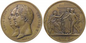 MEDAGLIE ESTERE - FRANCIA - Carlo X (1824-1830) - Medaglia 1825 AE Opus: Petit Ø 67
SPL-FDC