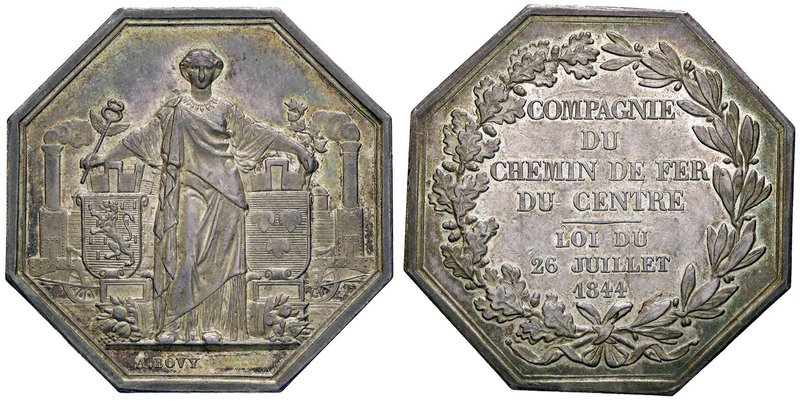 MEDAGLIE ESTERE - FRANCIA - Luigi Filippo I (1830-1848) - Medaglia 1838 - Inaugu...