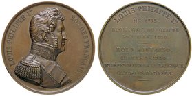 MEDAGLIE ESTERE - FRANCIA - Luigi Filippo I (1830-1848) - Medaglia 1836 AE Opus: Caquè Ø 51
bello SPL