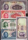CARTAMONETA ESTERA - CINA - Bank of China - 100 Yuan 1940 Pick 80 84, 81, 85 e 88a Assieme a 10 yuan 1937 e 1940, 5 yuan 1937 e 1940
FDS