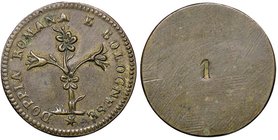 PESI MONETALI - BOLOGNA - Pio VI (1775-1799) - Doppia - DOPPIA ROMANA E BOLOGNESE /R 1 (BR g. 5,47) Ø 22
SPL+