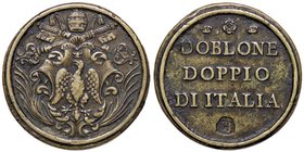 PESI MONETALI - ROMA - Leone XII (1823-1829) - Doppio doblone - Stemma pontificio /R DOBLONE DOPPIO DI ITALIA (BR g. 26,12) Ø 34
bello SPL