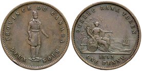 VARIE - Gettoni CANADA - Penny-token 1852
qBB