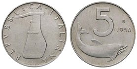 FALSI (da studio, moderni, ecc.) - Falsi (da studio, moderni, ecc.) - Repubblica Italiana (monetazione in lire) (1946-2001) - 5 Lire 1956 (IT g. 0,96)...