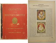 LIBRI VARI - ALBUM E FIGURINE Gestalten der Weltgeschichte, 1933, 110 pag. con molte figurine dei personaggi
Discreto