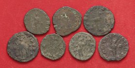 LOTTI - Imperiali Lotto di 7 antoniniani di Gallieno con R/ diverso
med. MB