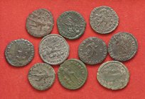 LOTTI - Imperiali Lotto di 10 monete di Valentiniano I
MB÷BB+