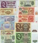 LOTTI - Cartamoneta-Estera RUSSIA - Lotto di 11 biglietti diversi
FDS