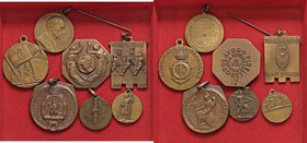 LOTTI - Medaglie FASCISTE - Lotto di 7 medaglie in AE
BB÷SPL