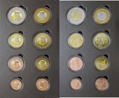 LOTTI - Gettoni Vaticano, confezione con 8 monete/gettoni
FDC