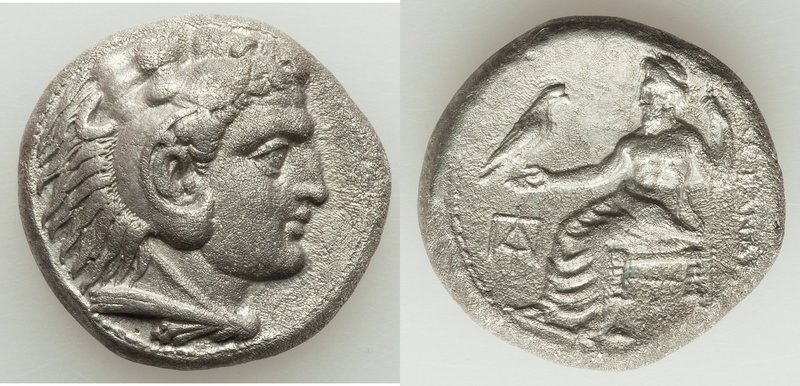 MACEDONIAN KINGDOM. Alexander III the Great (336-323 BC). AR tetradrachm (25mm, ...