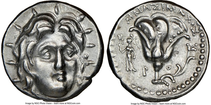 CARIAN ISLANDS. Rhodes. Ca. 250-205 BC. AR didrachm (19mm, 12h). NGC Choice XF. ...