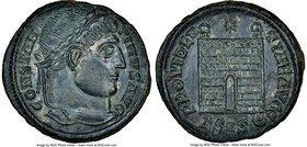Constantine I the Great (AD 307-337). AE3 or BI nummus (19mm, 2.98 gm, 5h). NGC MS 5/5 - 3/5, smoothing. Siscia, 3rd officina, ca. AD 328-329. CONSTAN...