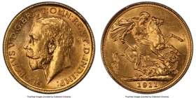 George V gold Sovereign 1911-S MS63 PCGS, Sydney mint, KM29. AGW 0.2355 oz. 

HID09801242017