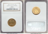 Louis XVIII gold 20 Francs 1814-A XF45 NGC, Paris mint, KM706.1. AGW 0.1867 oz. Ex. Eliasberg

HID09801242017