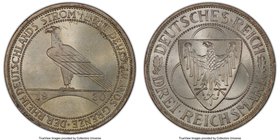 Weimar Republic "Rhineland" 3 Mark 1930-A MS65 PCGS, Berlin mint, KM70. Liberation of Rhineland commemorative. 

HID09801242017