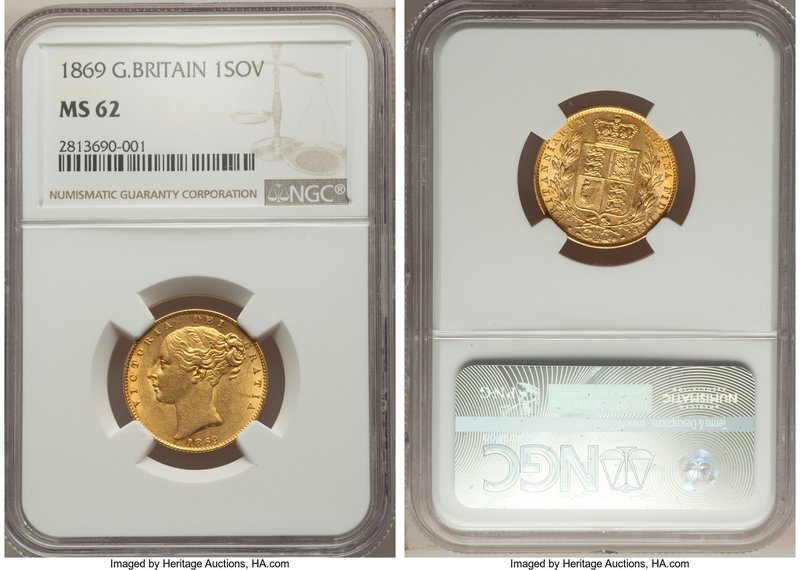 Victoria gold Sovereign 1869 MS62 NGC, KM736.2, S-3853. AGW 0.2355 oz.

HID09801...